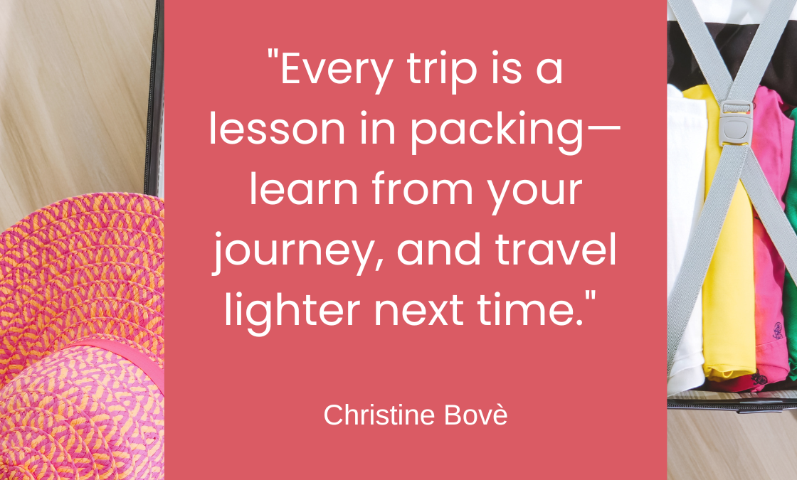 Travel hacks to simplify your packing for your next adventure!