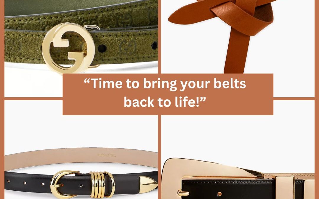 Belts make a difference in your look