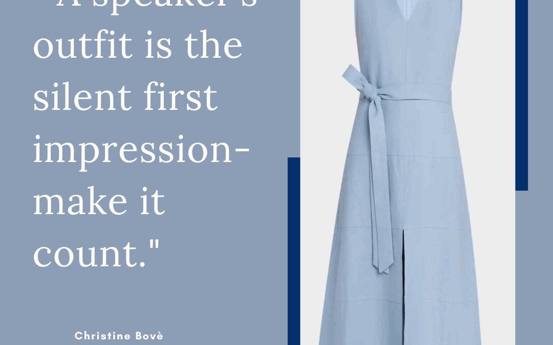 Your Speaker Wardrobe- More Than Just Clothes