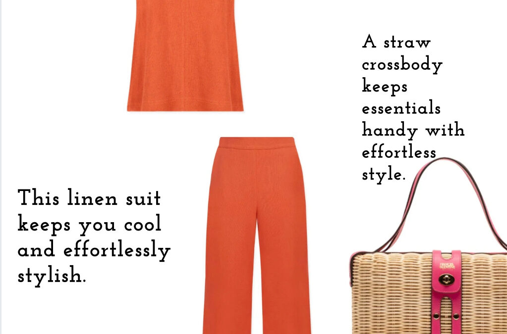 A perfect outfit for a hot summer’s day!